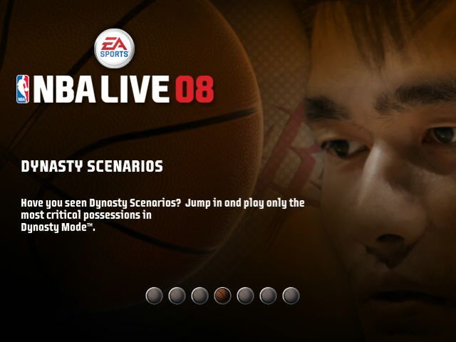 NBA Live 08 screenshot 4 for Playstation 2